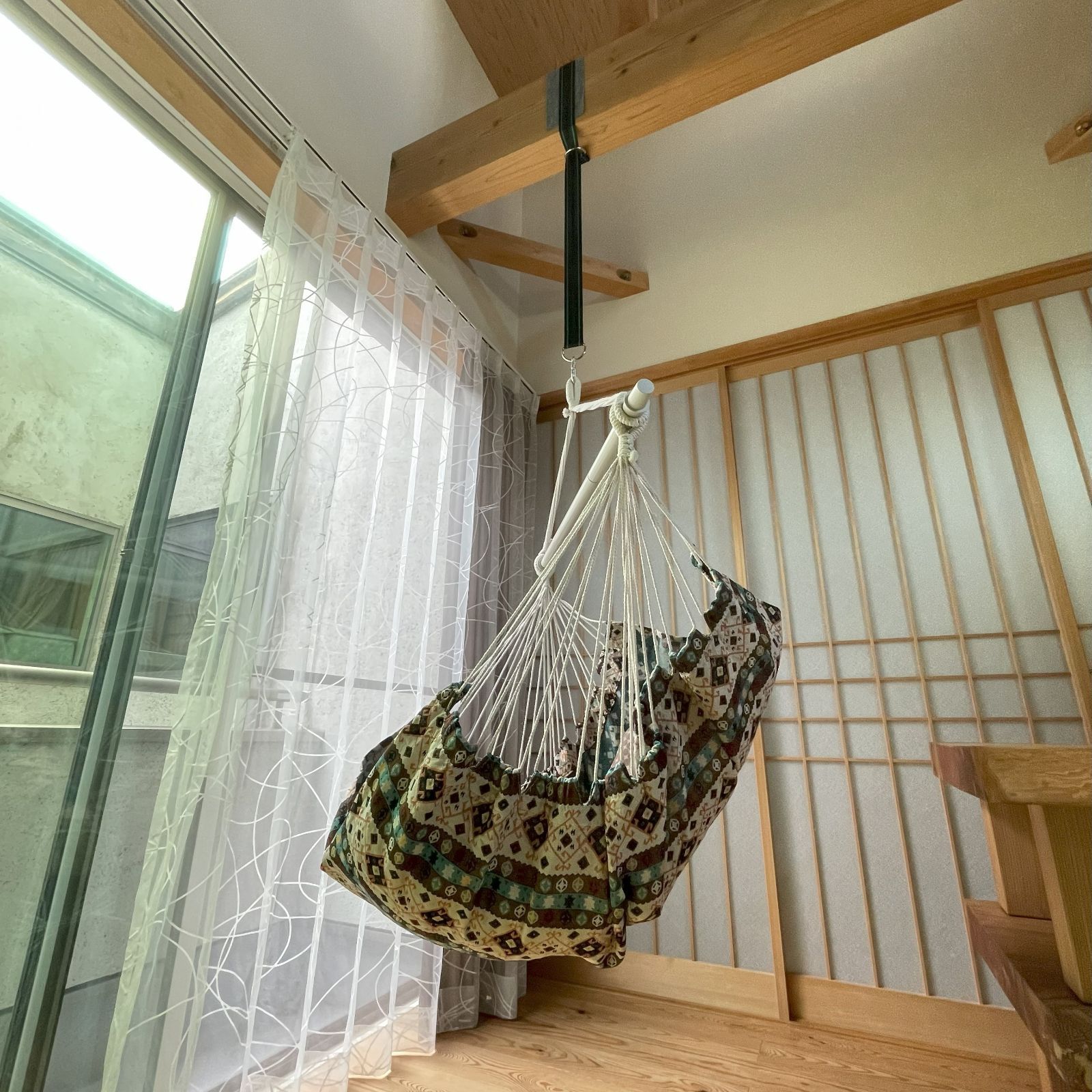 ハンモックブランコ 棒付き