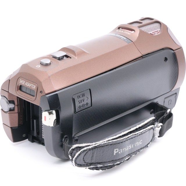  並品 パナソニック Panasonic HDビデオカメラ W 870 M ブラウン ワイプ撮り 50倍ズーム 内蔵メモリー32 GB搭載 光学補正で安定撮影 ビデオカメラ本体 ビデオカメラ