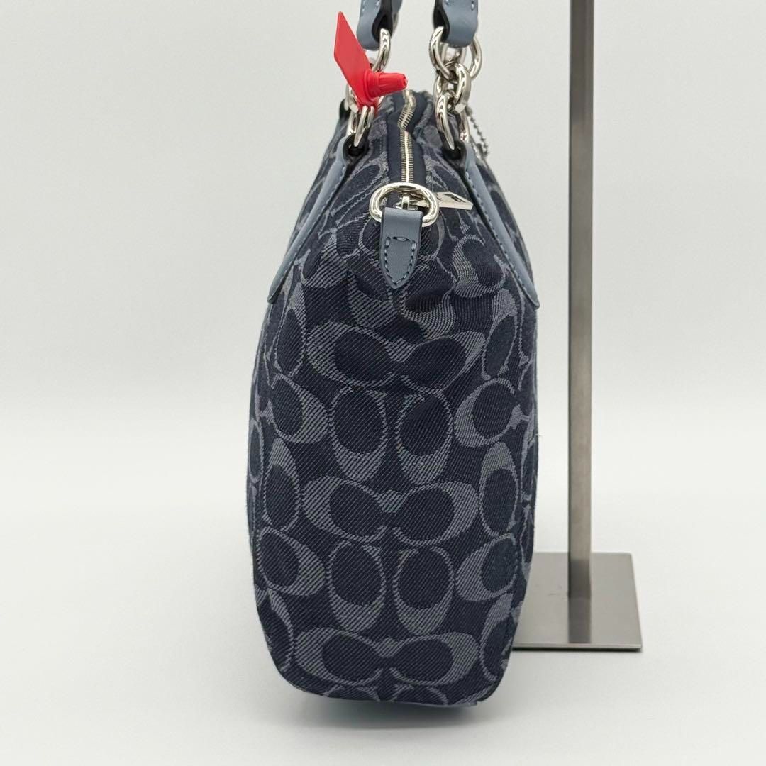 【極美品】コーチ ケルシー サッチェル シグネチャー ハンドバッグ 2way 極美品】コーチ ケルシー サッチェル シグネチャー ハンドバッグ