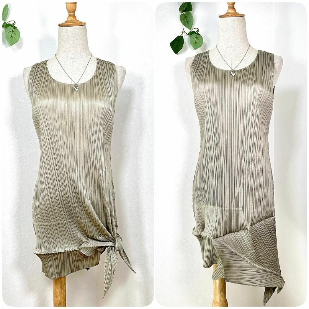 ✨極美品✨ PLEATS PLEASE プリーツプリーズ プリーツ ノースリーブ 