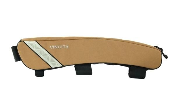 【新品・2営業日で発送】VINCITA Voyage フレームバッグ L BROWN