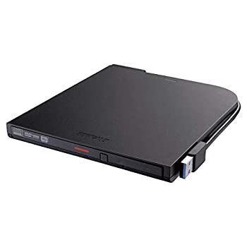 バッファロー DVSM-PTV8U3-BKA USB3.1 Gen1 ポータブルDVDドライブ 書込みソフト添付 ブラック
