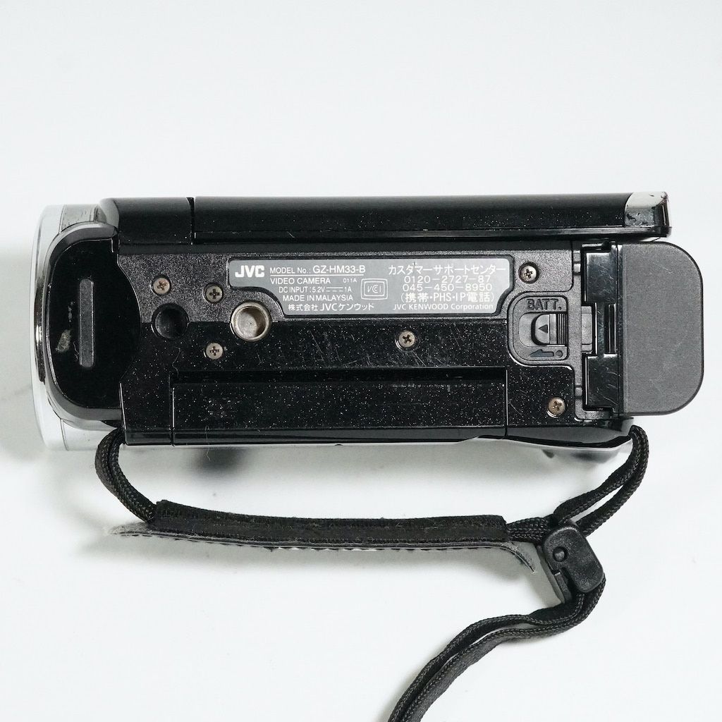 JVC Victor Everio GZ-HM33-B ブラック 元箱 動作OK 返金保証 /1841