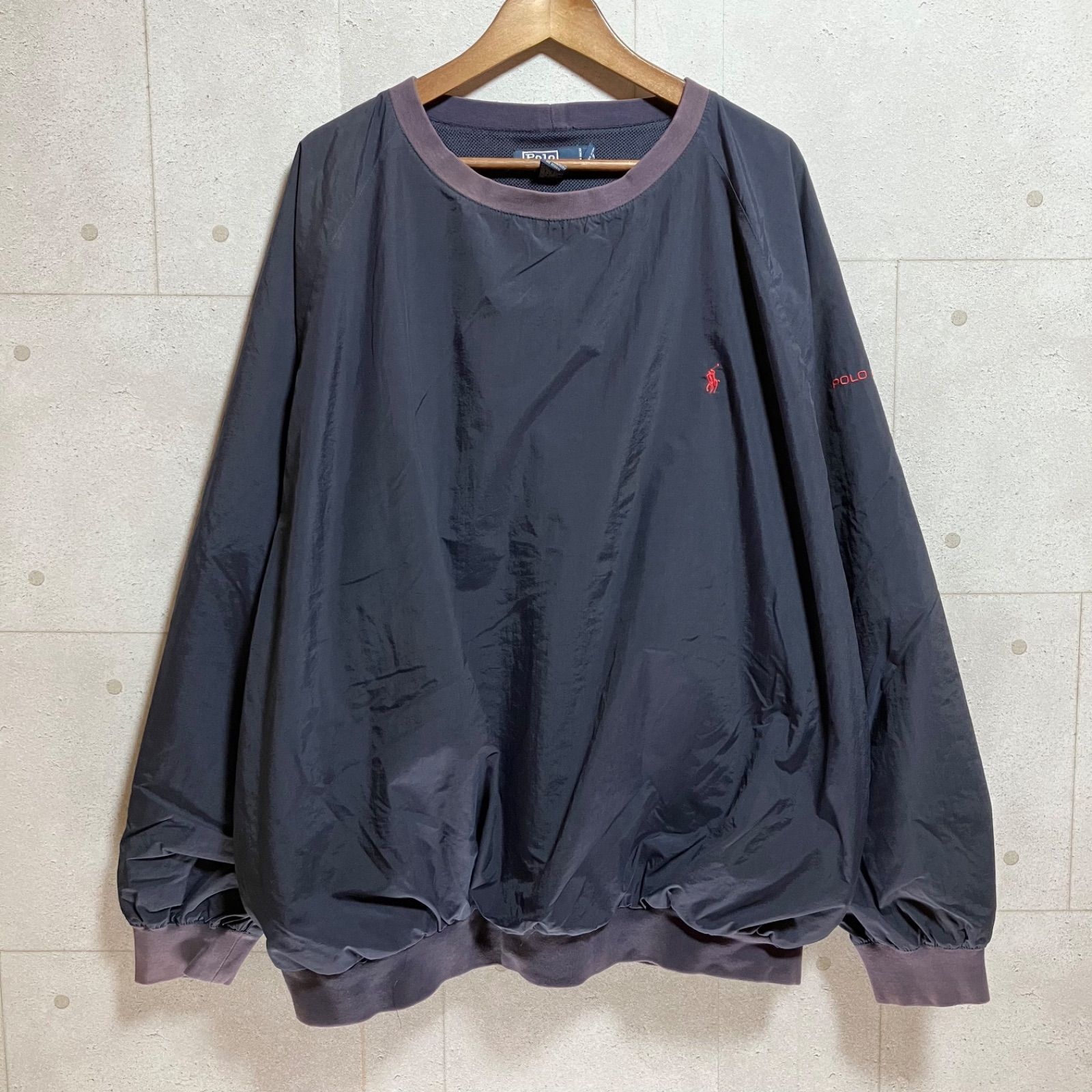 Polo by Ralph Lauren ナイロンジャケット XXL 楽天市場】90s POLO SPORT Half-Zip Nylon Pullover Jacket 黒