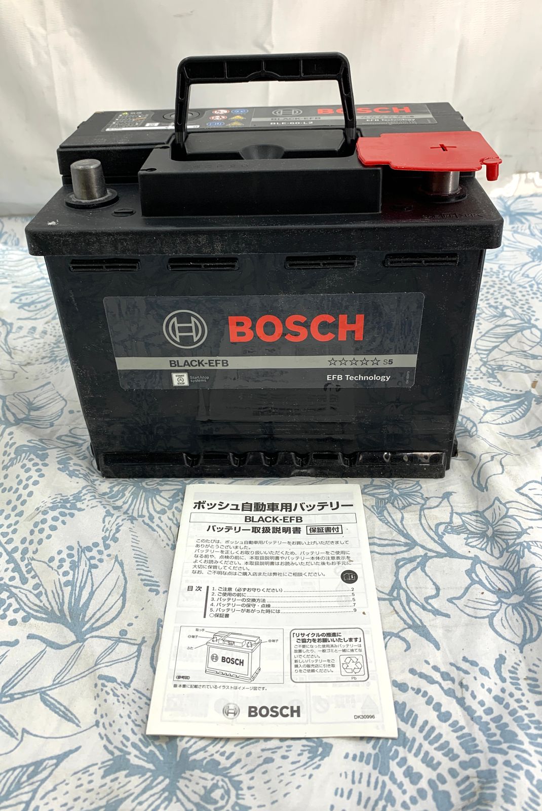 BOSCH ボッシュ 国産車 輸入車バッテリー BLACK-EFB BLE-60-L2 LN2