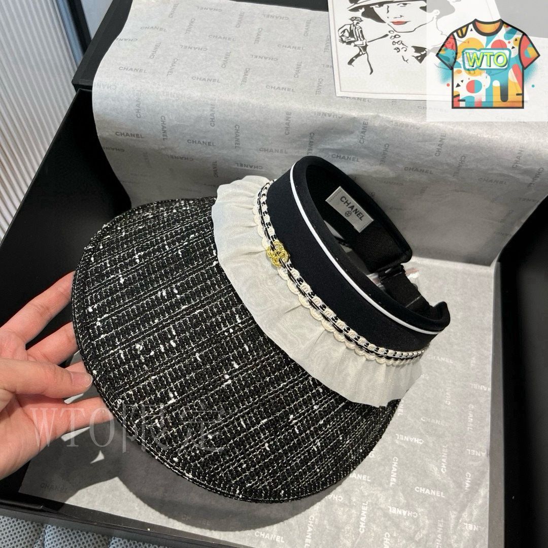 今日特価】Chanel オープントップ ヘッドバンドサンハ-3 - メルカリ