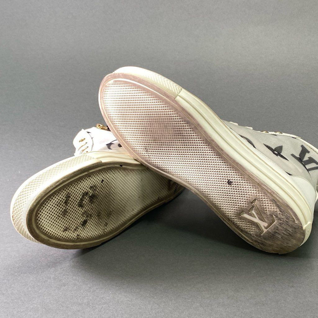 【一部予約販売】 VUITTON LOUIS 8e18 ルイヴィトン モノグラム ステラーライン 靴