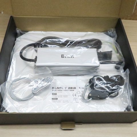 BRIM PANEL Y 植物育成ライト LM281B+ 昼白色 100W 2025年最新】アガベ