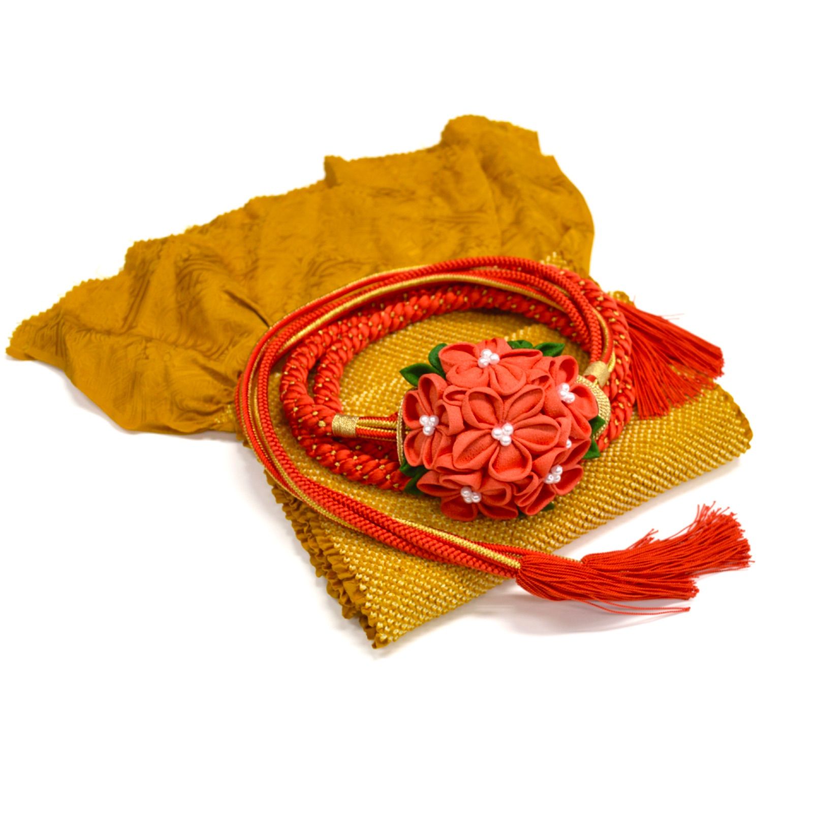 美品》正絹 振袖フルセット L〜LLサイズ 成人式 大正ロマン レトロ 金