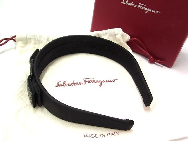 □新品同様□ SalvatoreFerragamo フェラガモ ヴァラリボン サテン