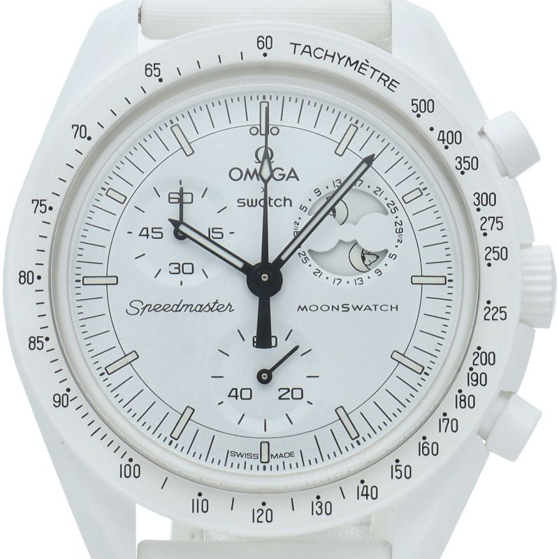 スウォッチ オメガ×スウォッチ バイオセラミック ムーンスウォッチ スヌーピー SO33W700 箱 保証書 バイオセラミック|ベ