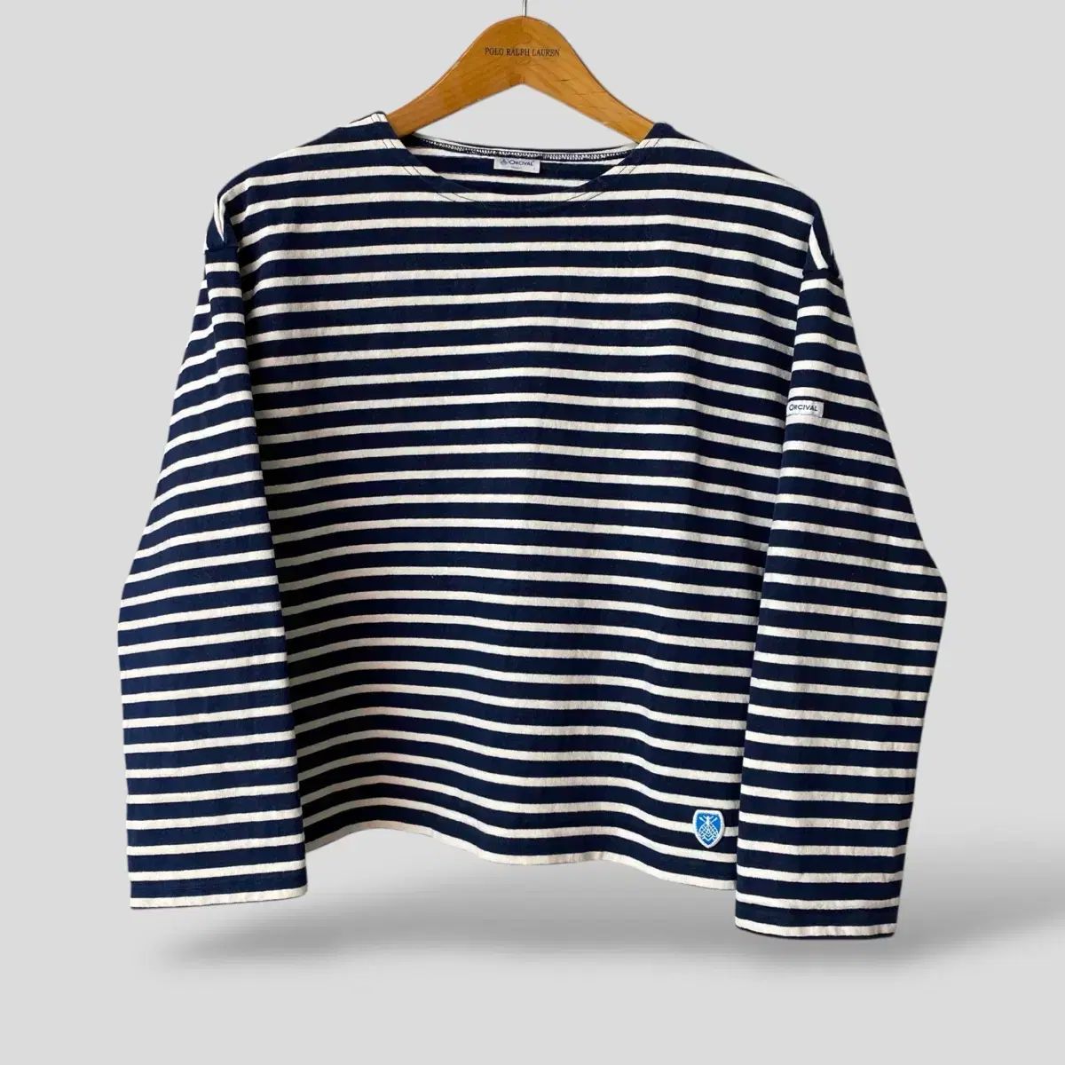 女性 1 ORCIVAL オーチバル ストライプ 長袖Tシャツ
