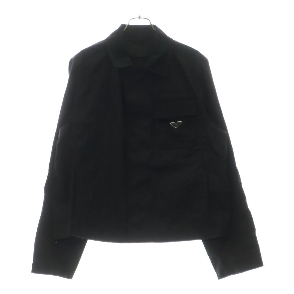 PRADA (プラダ) Re-Nylon 胸ポケット三角ロゴプレート ナイロン