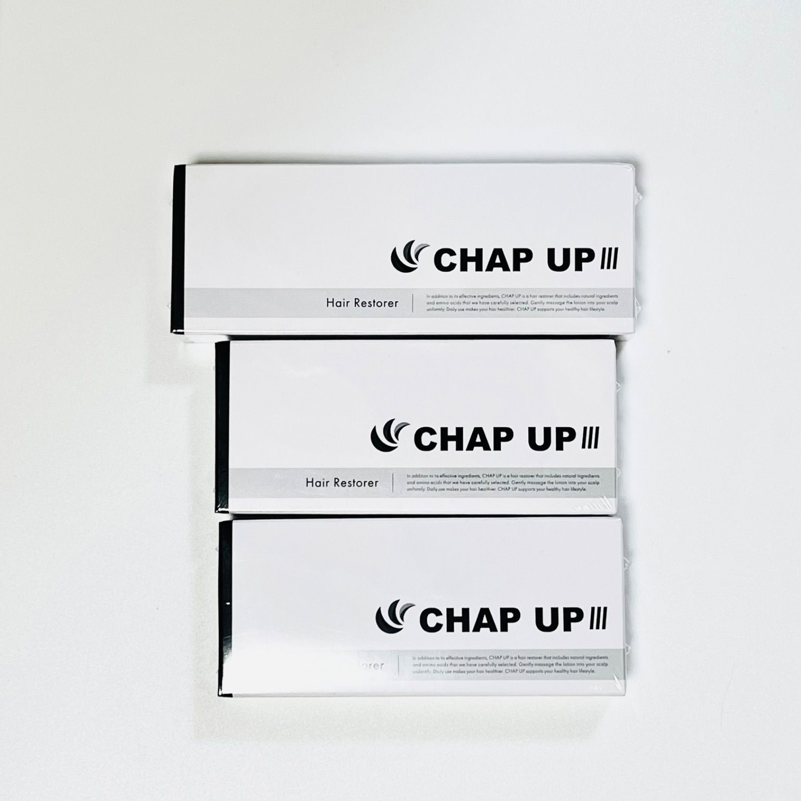 新品【CHAP UP チャップアップ】3本セット 薬用育毛剤 ローション 