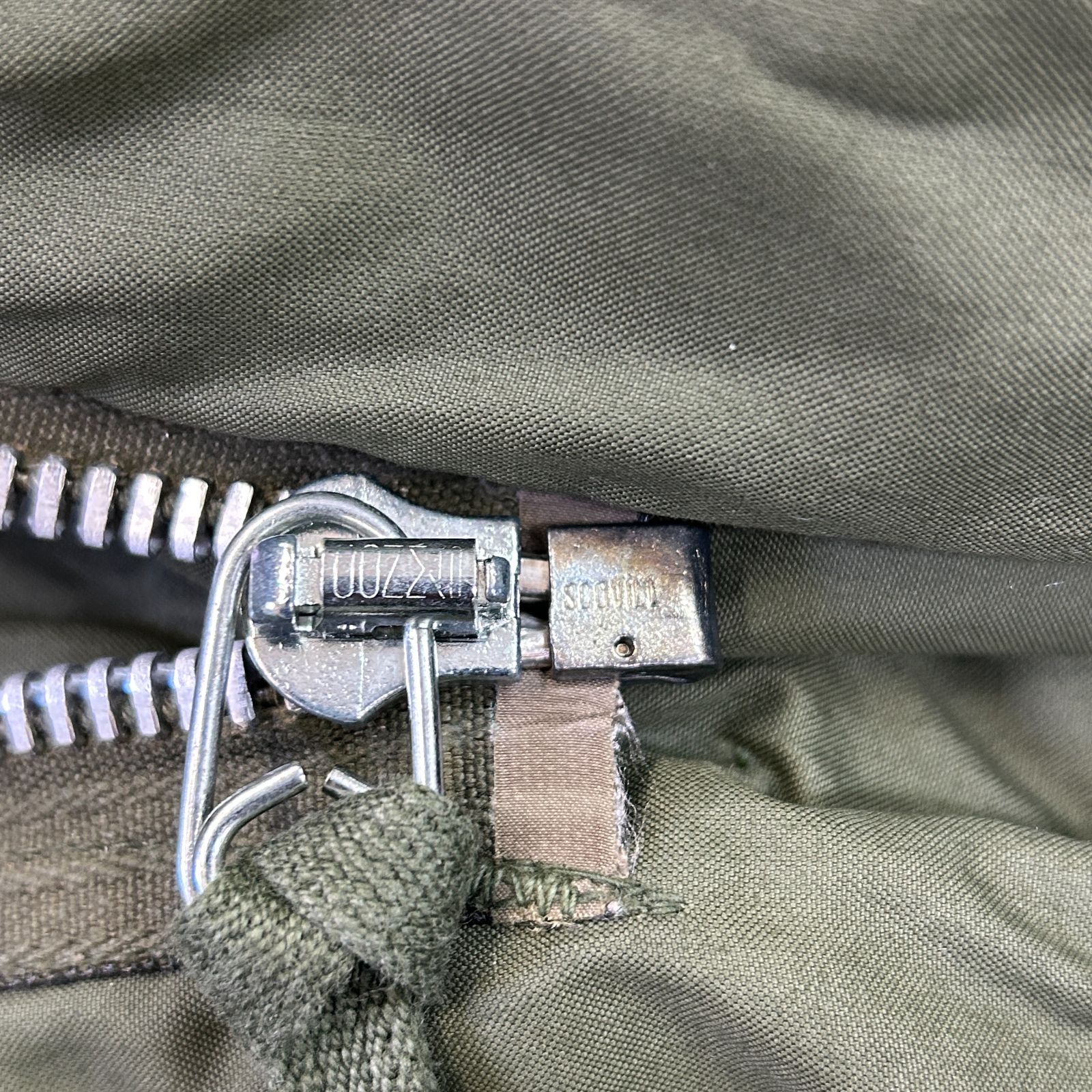 Deadstock M アルミジップ 超希少 1971年アルファ社製 M65フィッシュ