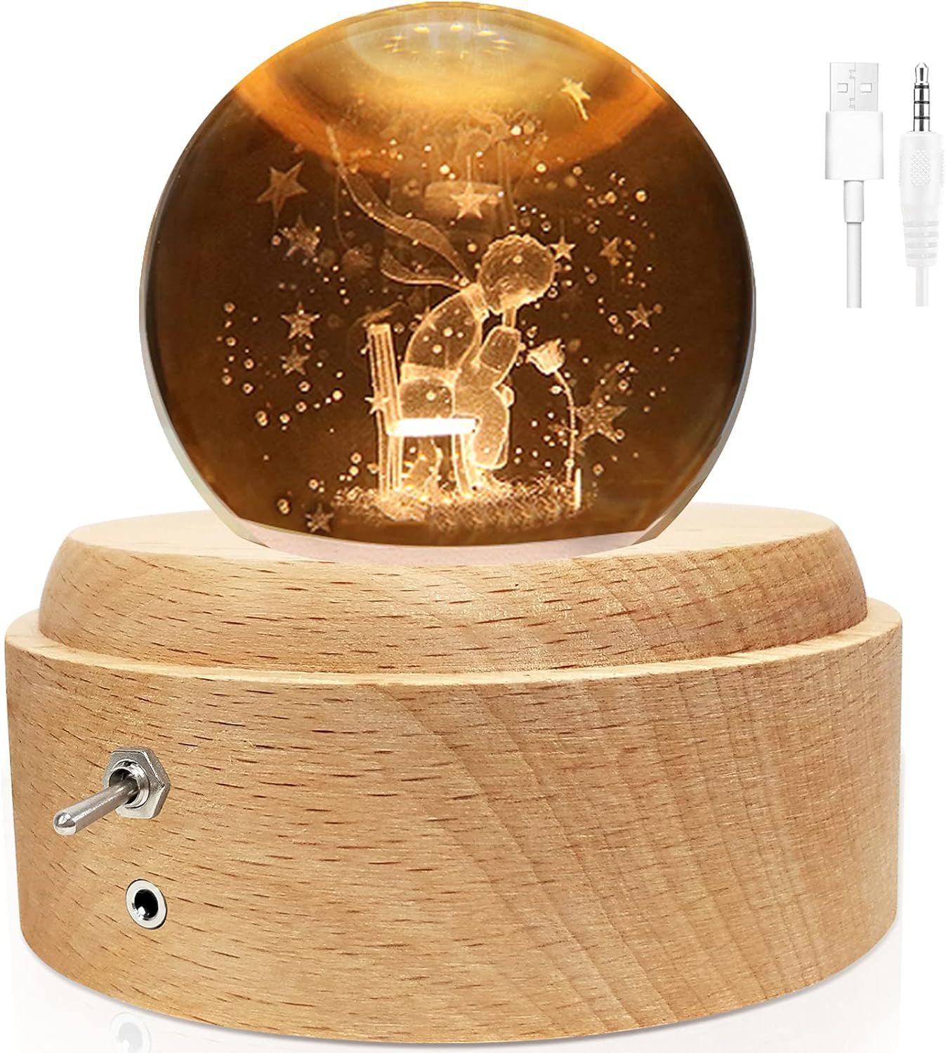 木札 ストラップ キーホルダー オルゴールボールネックレス オルゴール