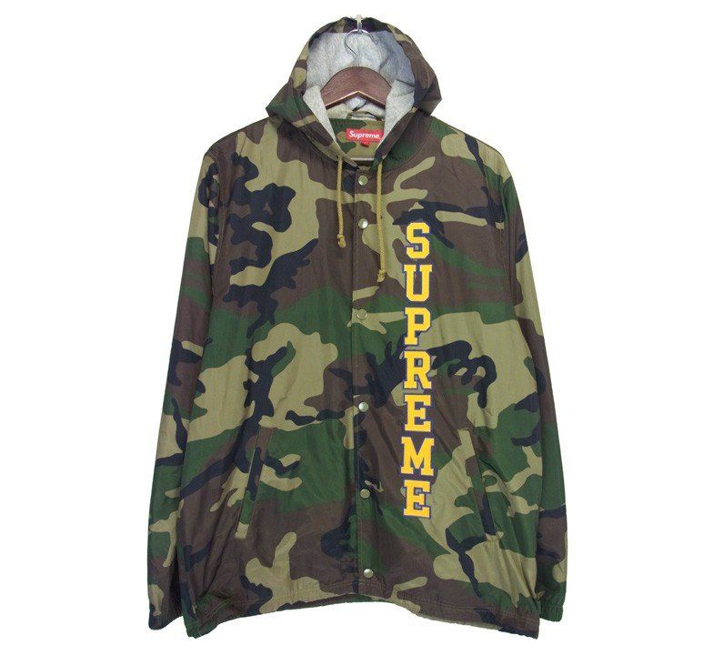 60cm袖丈シュプリーム Supreme □ 17SS 【 Vertical Logo Hooded