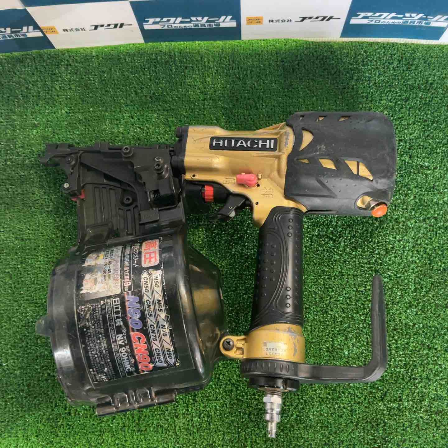 ☆ハイコーキ(HIKOKI ※旧:日立工機) 高圧エア釘打ち機 NV90HMC