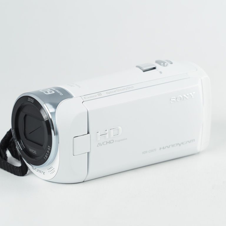 SONY ソニー ビデオカメラ HandycamＣ内蔵メモリー32GB 光学ズーム30倍 HDR-CX470 W 13702