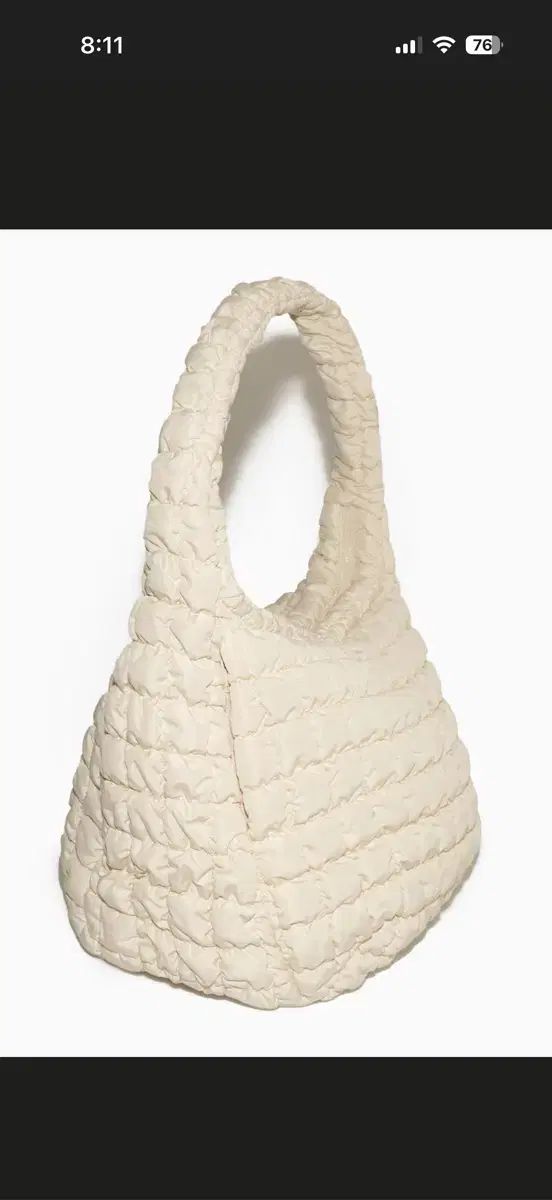 ジェニ COS キルティング クラウドバッグ