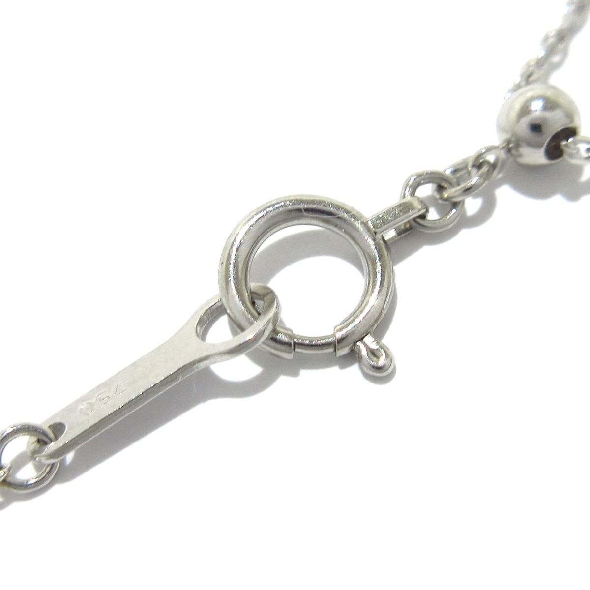 田崎真珠/TASAKI(タサキシンジュ) ネックレス新品同様 - K18WG 田崎真珠/TASAKI(タサキシンジュ) ネックレス新品同様 - K18WG