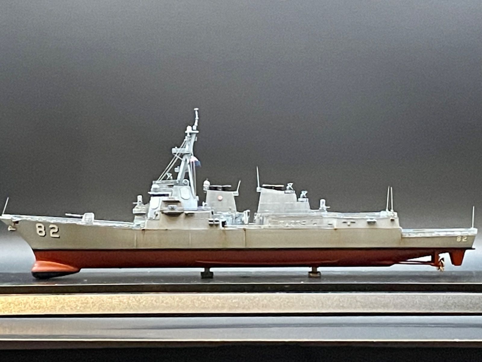 1/700 完成品 アメリカ海軍 DDG-82ラッセン アーレイ・バーク級ミサイル駆逐艦 - メルカリ