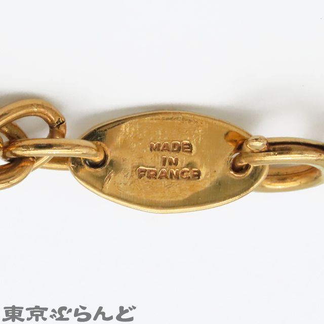 シャネル CHANEL ココマーク 6連 チェーンブレスレット ゴールド シャネル CHANEL ココマーク 6連 チェーンブレスレット ゴールド