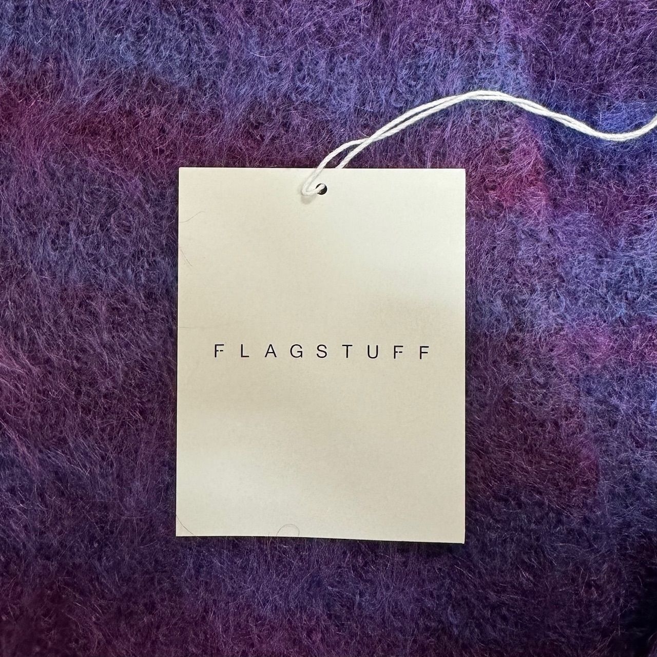 定価35200円 未使用 FLAGSTUFF 23SS MOHAIR CARDIGAN モヘアニット 