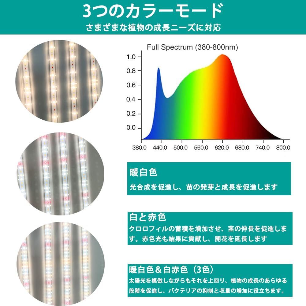 人気商品】10段階調光 室内栽培ランプ 1セット4本 観葉植物育成ライト