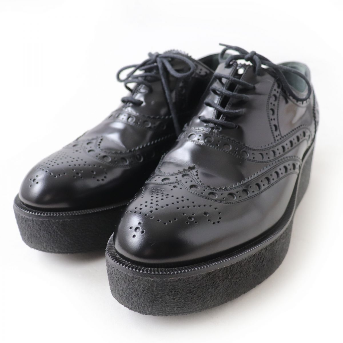 美品☆LV ルイヴィトン ウィングチップ フルブローグ メダリオン