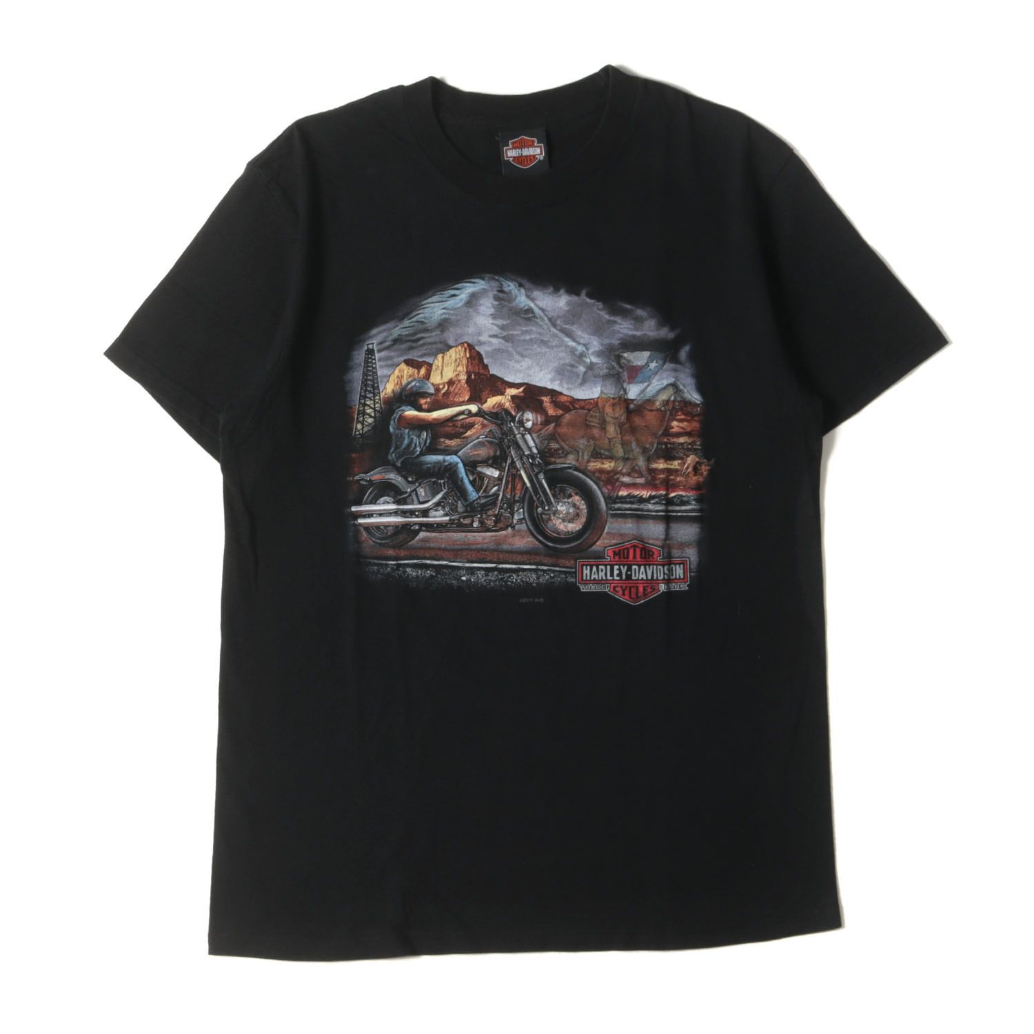 HARLEY-DAVIDSON ハーレーダビッドソン Tシャツ サイズ:L / 00s 