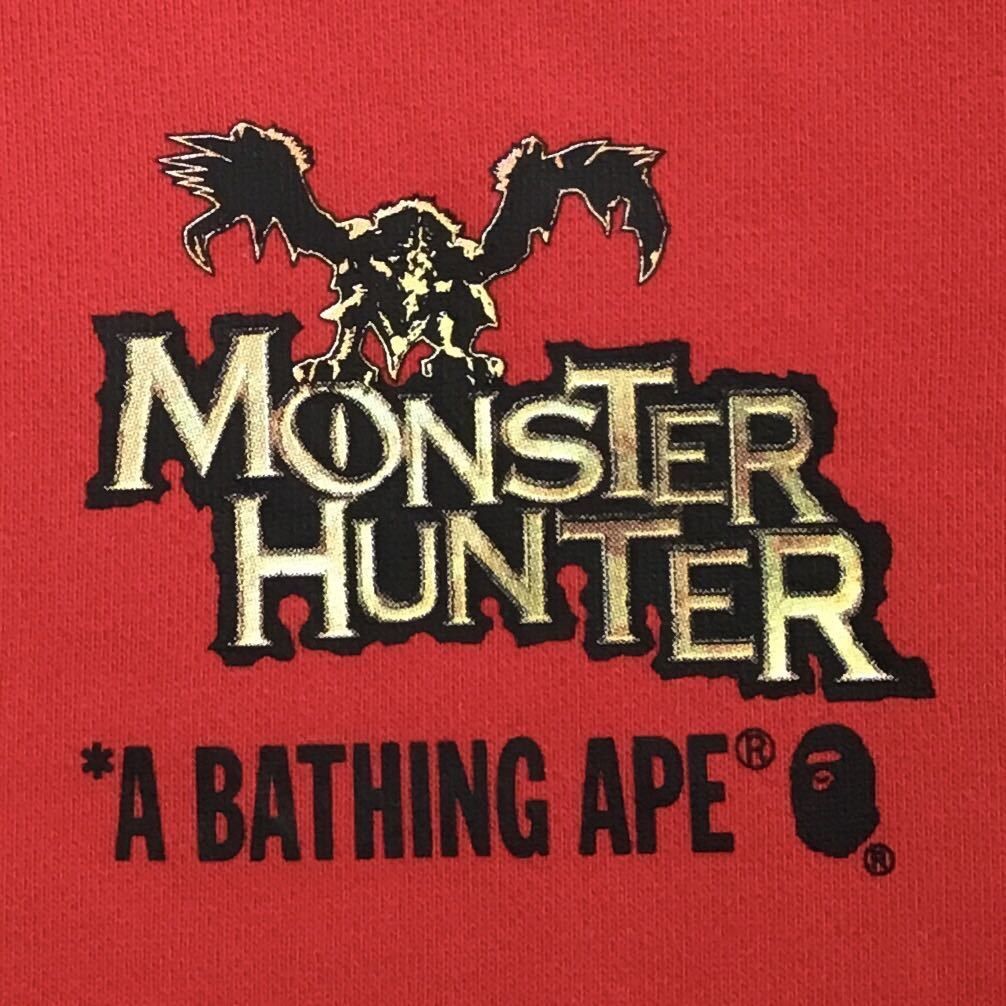 APE  × Monster hunter コラボパーカー エイプ モンハン
