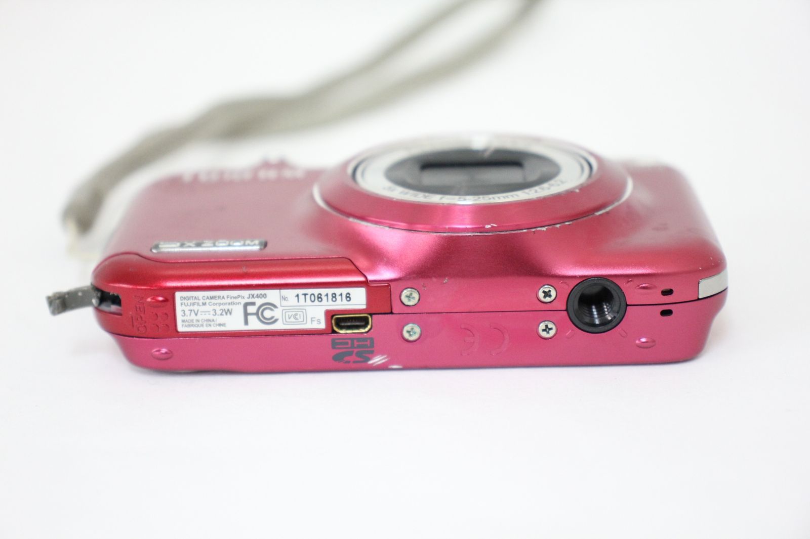 返品保証】 フジフィルム Fujifilm Finepix JX400 レッド 5x