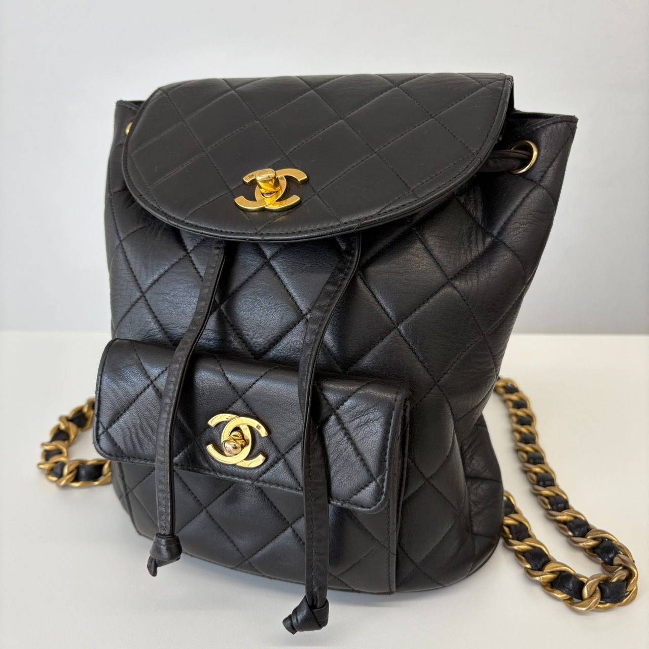 CHANEL シャネル マトラッセ リュック バックパック レザー