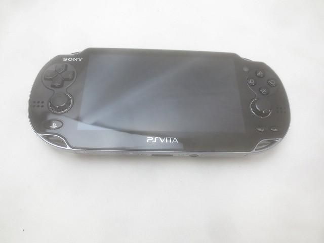 品 ゲーム PS Vita 本体 PCH-1100 ブラック 動作品 充電器付き