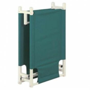 高田ベッド製作所 ライトキャンバス 軽量折りたたみ式簡易ベッド グリーン TB-1460