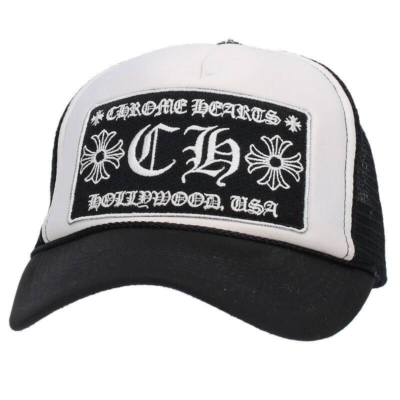 クロムハーツ TRUCKER CAP/トラッカーキャップ CHパッチクロスボール付