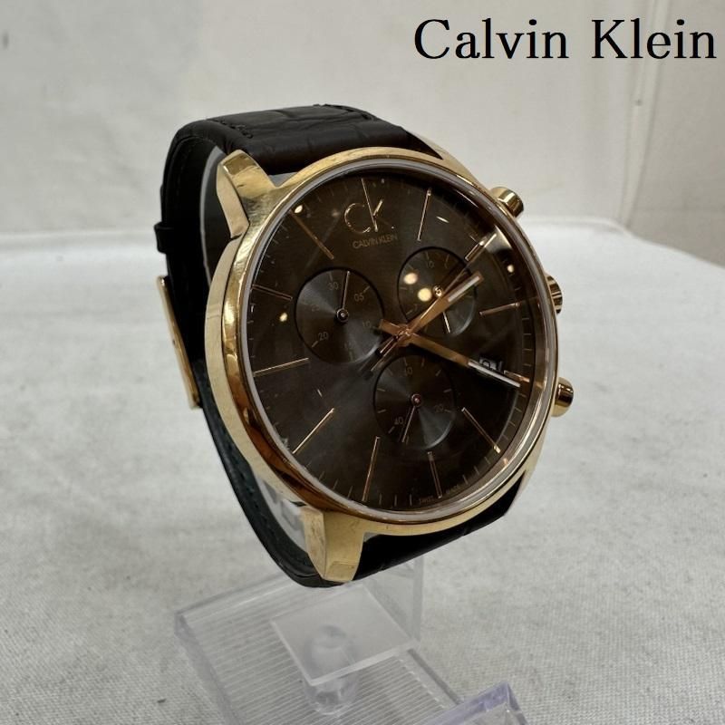 Calvin Klein カルバン・クライン 腕時計 アナログ（クォーツ式） クロノグラフ デイト K2G 276 腕時計