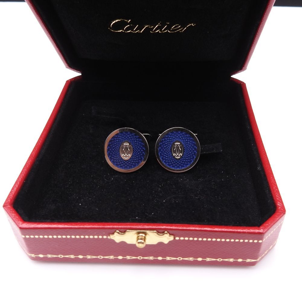 正規品】Cartier カルティエ ギヨシェ 2C ロゴ モチーフ