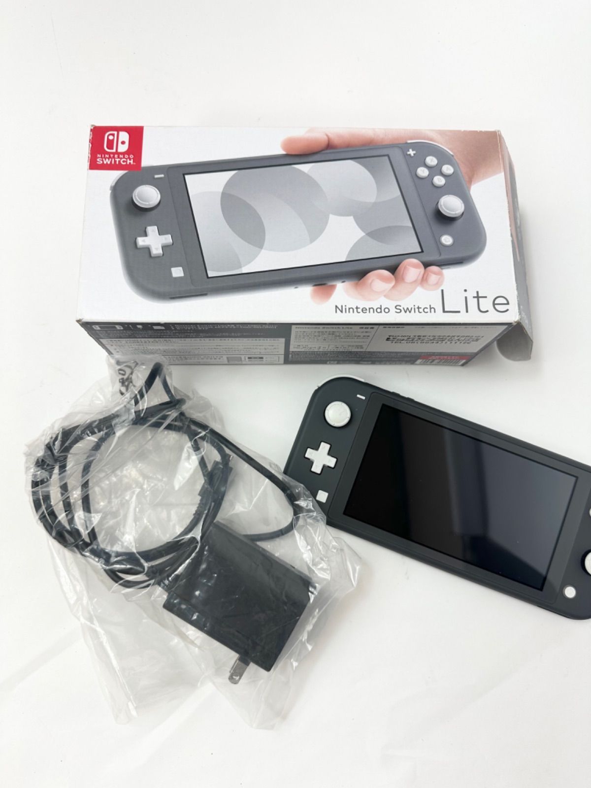 SA4【中古品】Nintendo Switch Lite ニンテンドー 任天堂 スイッチ グレー 動作確認済み