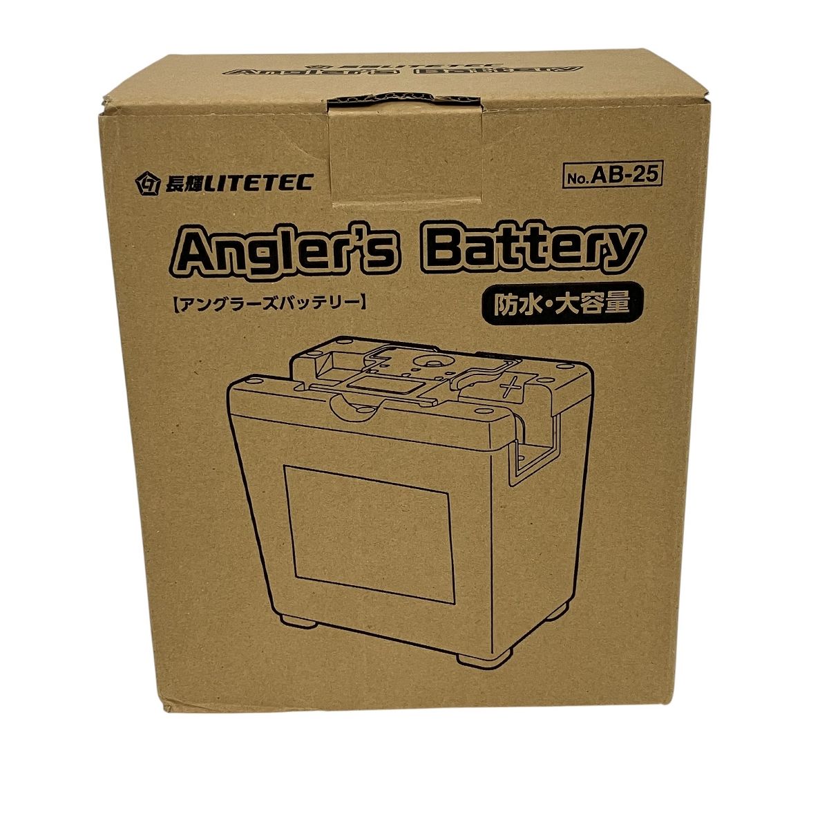 長瀬LITETEC AB-25 Anglers Battery リチウムイオンバッテリー Y10078928