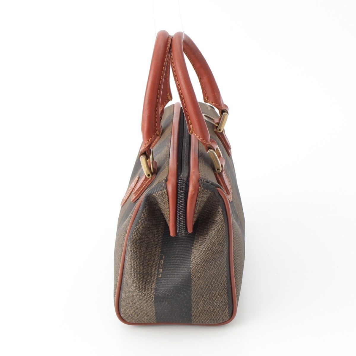 フェンディ ペカン 2way ミニボストン ハンドバッグ 鞄 ブラウン【中古  