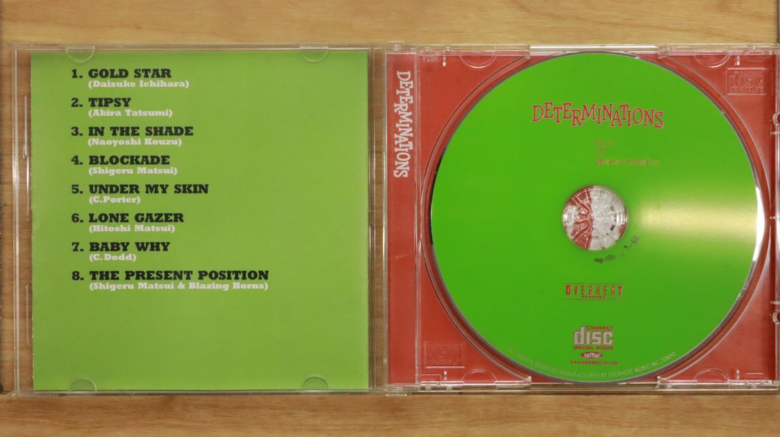 国内盤CD☆デタミネーションズ/DETERMINATIONS□ full of