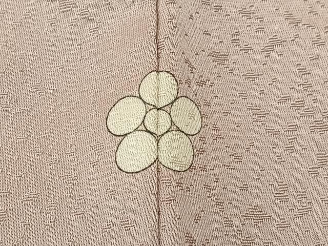 平和屋着物○男性 色留訪問着 胴抜き仕立て 人物流水花文 