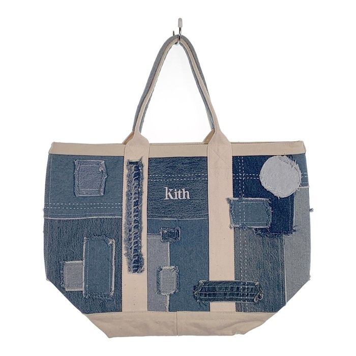 KITH NYC キス Patchwork Tote パッチワーク トートバッグ インディゴ KHM040020-403
