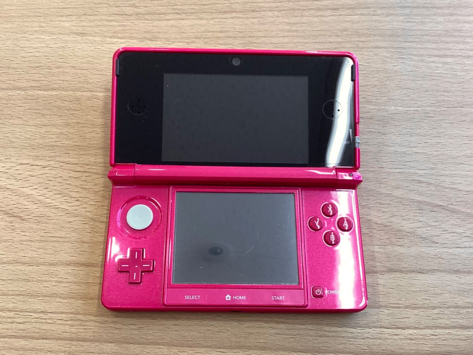 O124 任天堂 3DS 本体 ピンク ゲーム機 - メルカリ