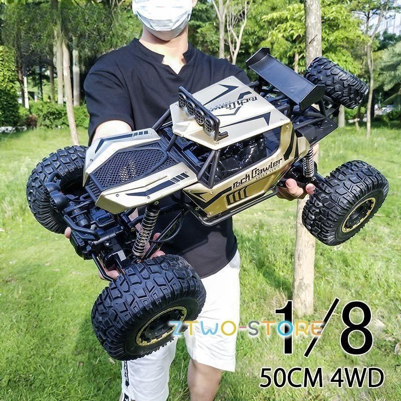 ラジコンカー オフロード 速い 4WD 充電式 RCカー 子供 男の子 高速 リモコンカー 車おもちゃ 壊れにくい 8歳 10歳 12歳 誕生日 ク