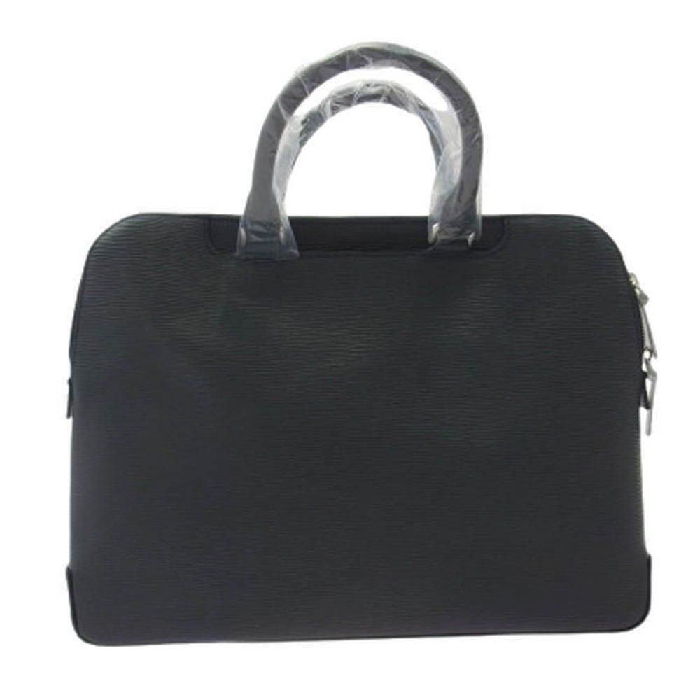 aniary アニアリ 16-01000 ウェーブレザー ブリーフケース ダークブルー 新古品 ♥