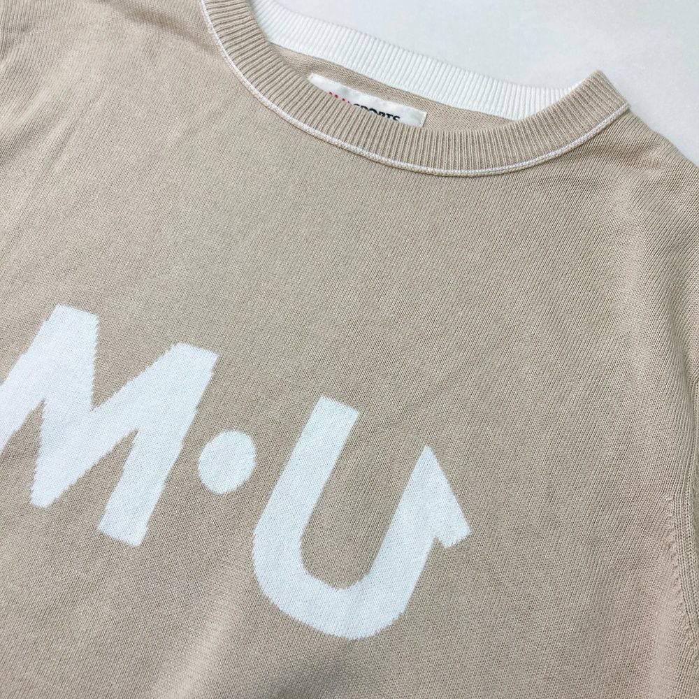 ミュースポーツ、ゴルフセーター サイズ：40 M.U SPORTS エムユー