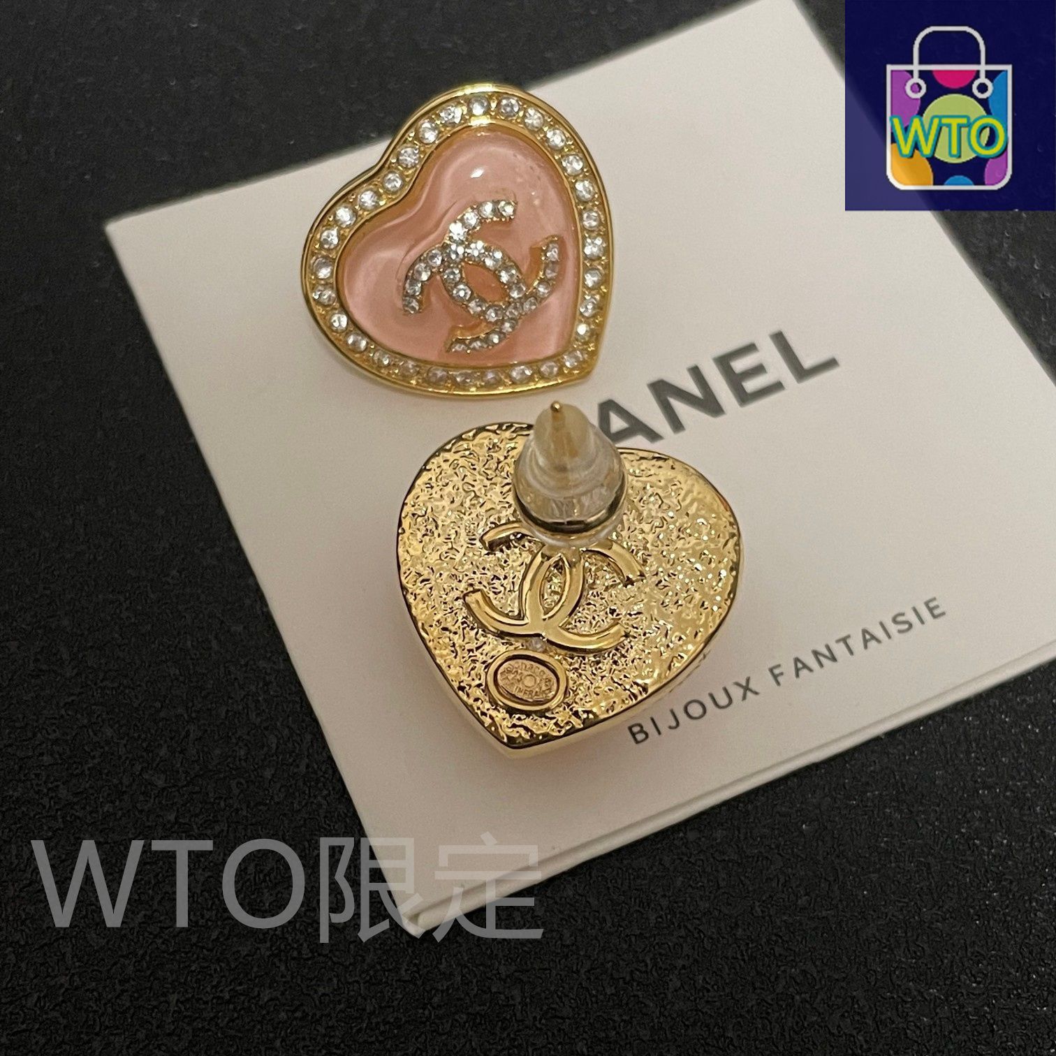 今日WTO】Chanel ヴィンテージ アルファベット ピアス！送料無料
